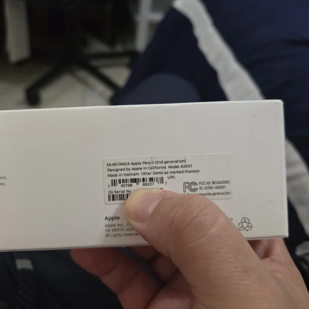 Apple Pencil 2nd Gen Open Box Like New in Classic White